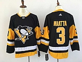 Pittsburgh Penguins 3 Olli Maatta Black Adidas Stitched Jersey,baseball caps,new era cap wholesale,wholesale hats